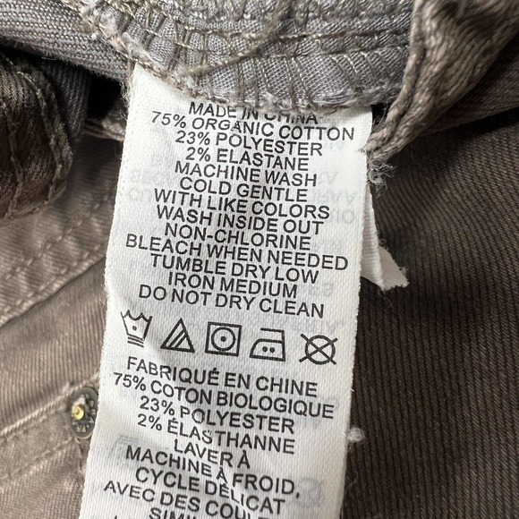 PrAna Men's Bridger Jean Mud Taupe Brown Pants 36 x 30 Stretch Slim Fit Organic - Picture 5 of 8